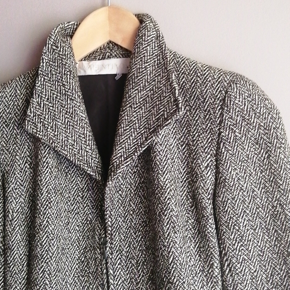 VALENTINO Vintage Tweed Jacket Size 4 - Picture 3 of 9